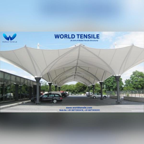 A tensile umbrella structure i