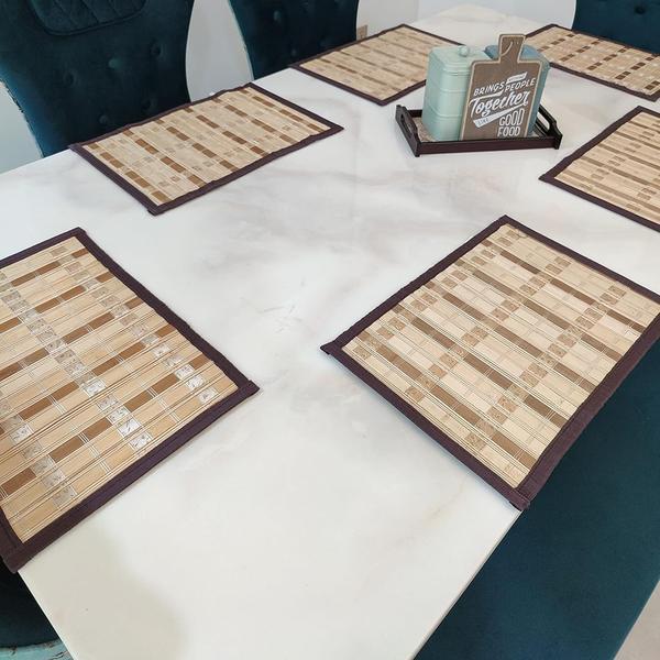 bamboo placemats for dining ta
