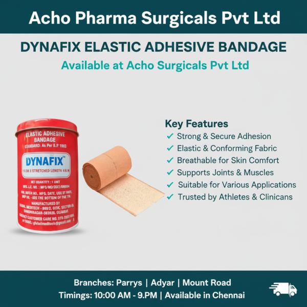 Dynafix Adhesive Bandage in Ch