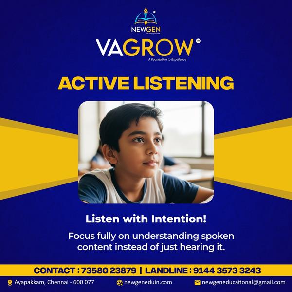 Active ListenningWe off