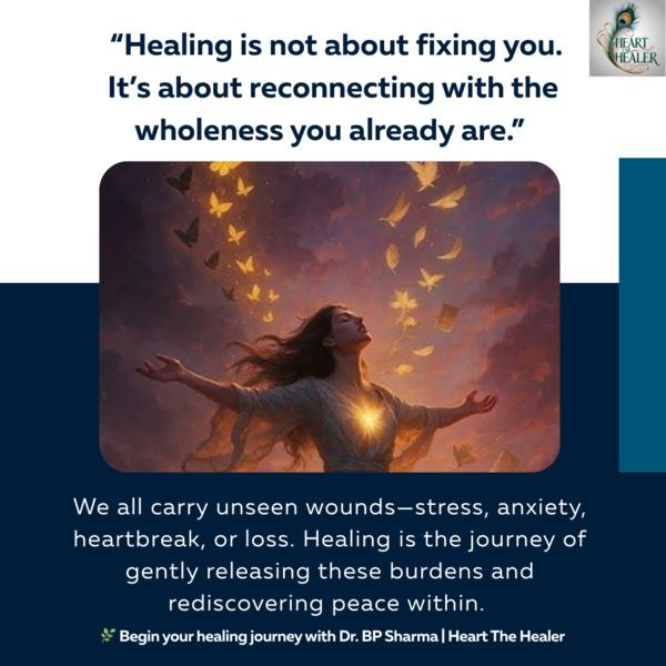 Let go of pain, restore peace 