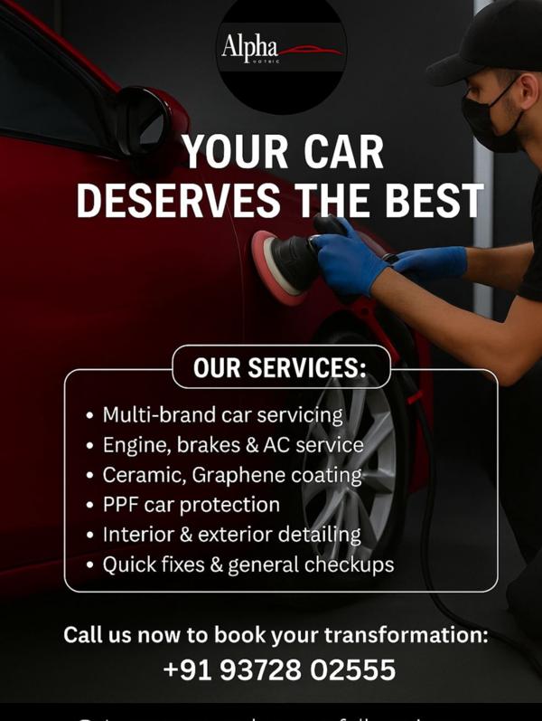 At Alpha Motors, we don’t just