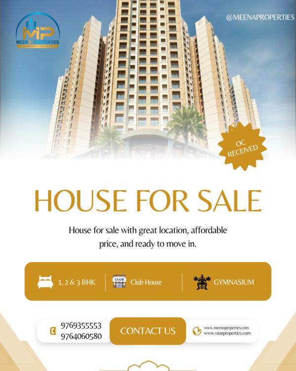 Flats for Sale in Virar ! Best