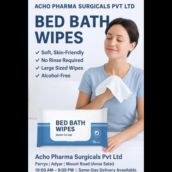 bed bath wipes chennai