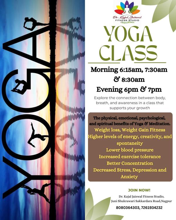 Join our Yoga Batches and star