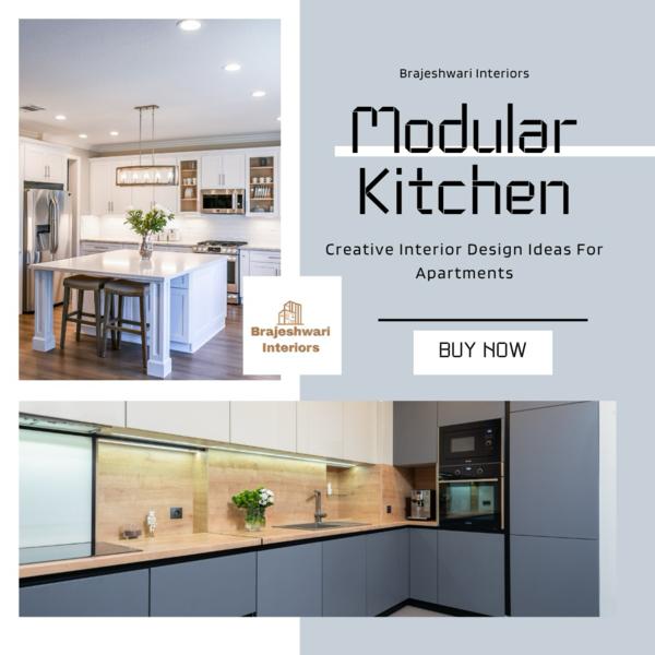 Brajeshwari Interiors #modularkitchen #brajeshwari
