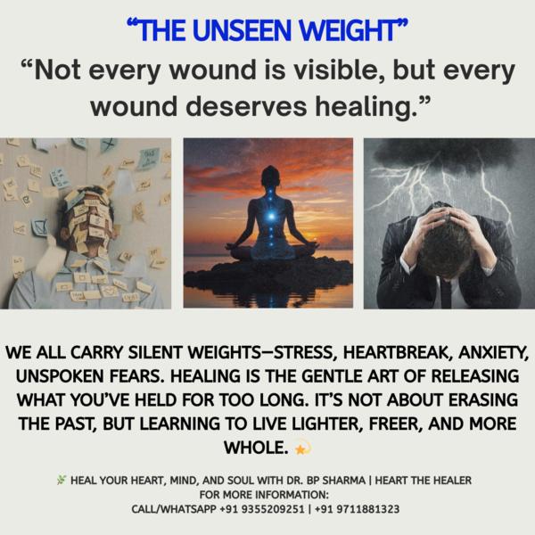 Some burdens aren’t visible — 