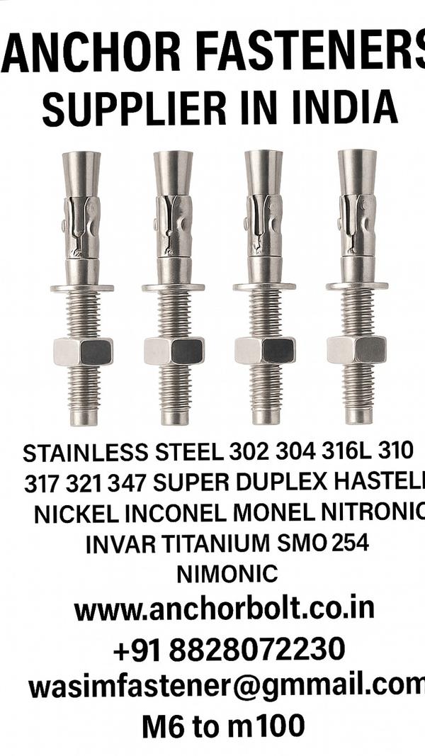 SS Anchor Fasteners SS 304 Anchor Fastener SS 316 