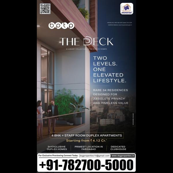 Bptp The Deck faridabad offers