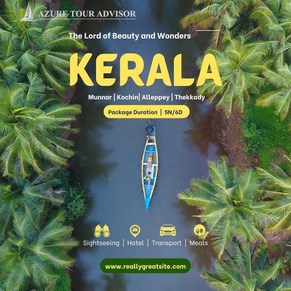 🌿 Kerala Tour Package – 7 Day