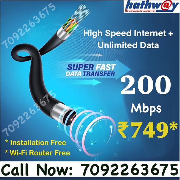 hathway wi fi connection for h