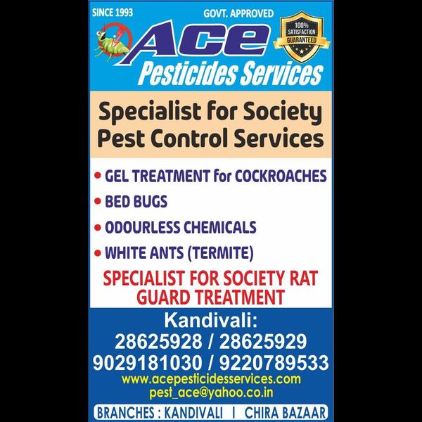 ACE PESTICIDES SERVICES-We're 