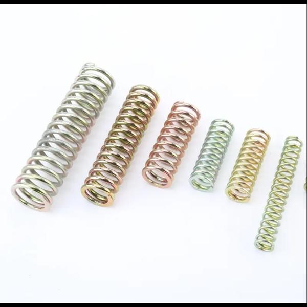A compression spring is an open-coil helical sprin