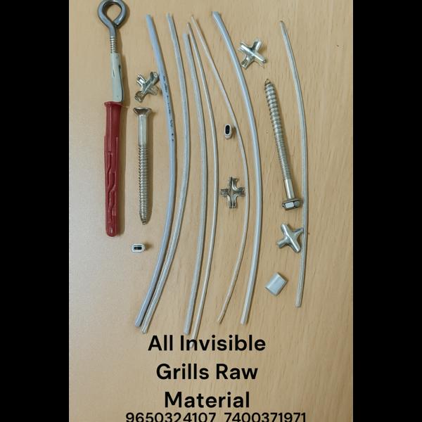 invisible grill raw material 