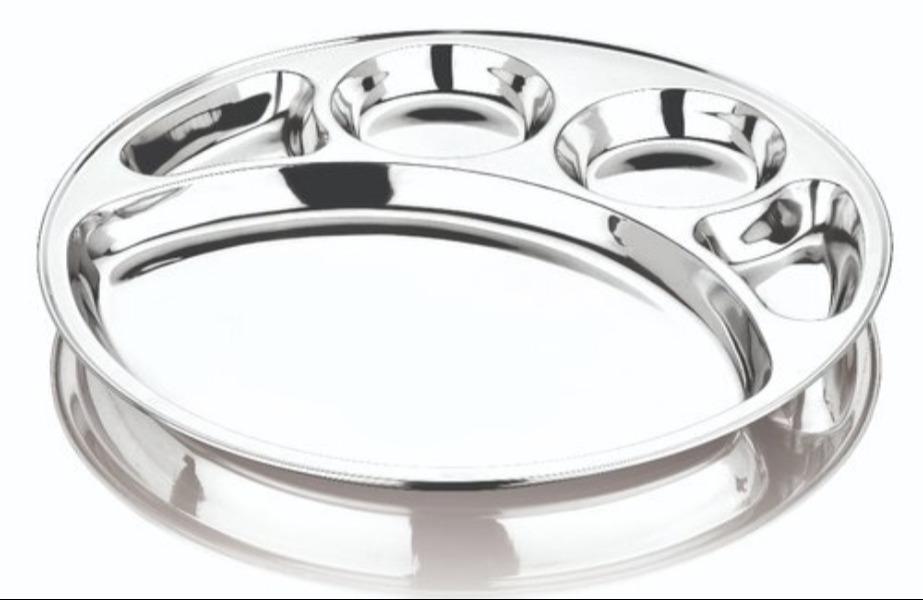 Functional and elegant, stainless steel plates con