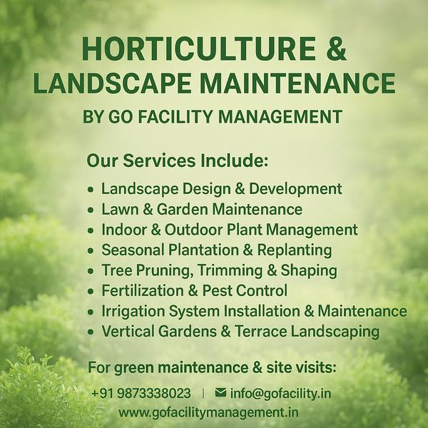 🌳 Horticulture & Landscape Ma