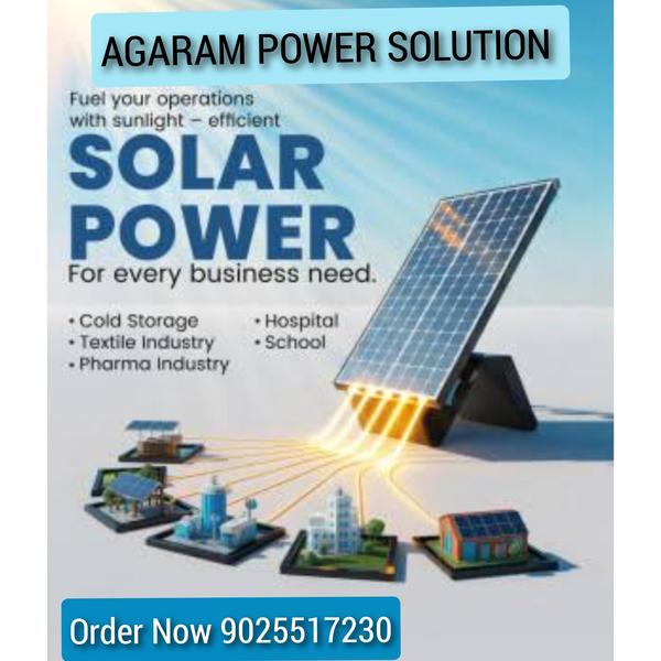 Solar power plant and solar pumping system in Madu