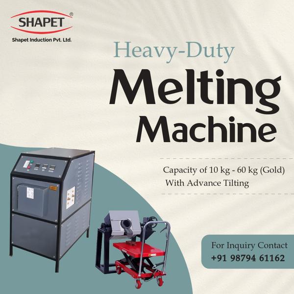 High-Efficiency Induction Melting Machine for Gold