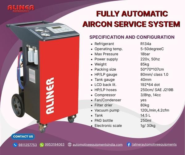 #fullyautomaticairconservicesystem #automaticairco