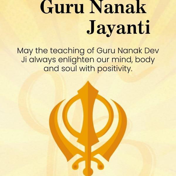 Happy Guru Nanak Jayanti