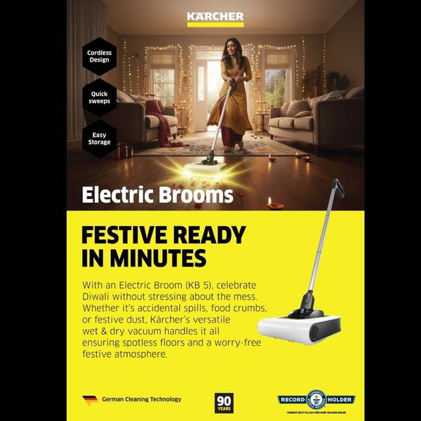 With Karcher Electric Bro