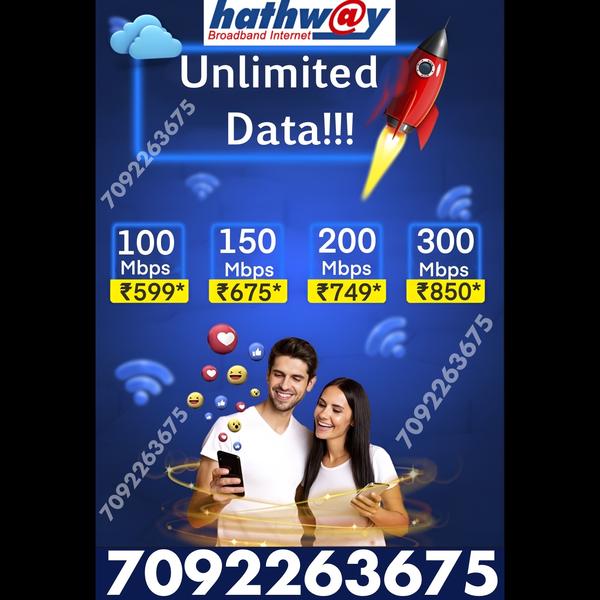 Hathway 300 Mbps new connectio