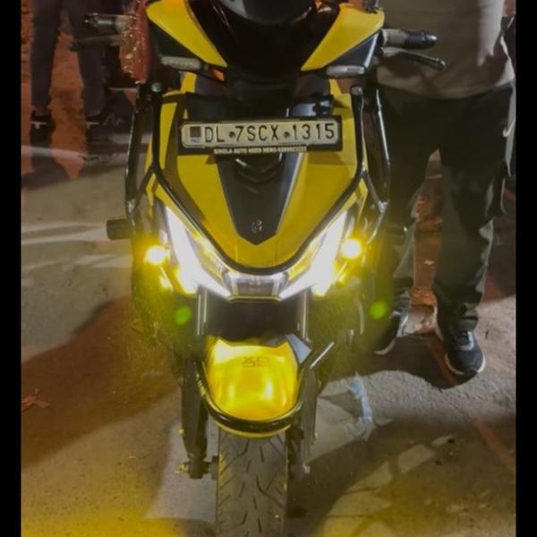  HERO XOOM  125 INSTALL FOG LI