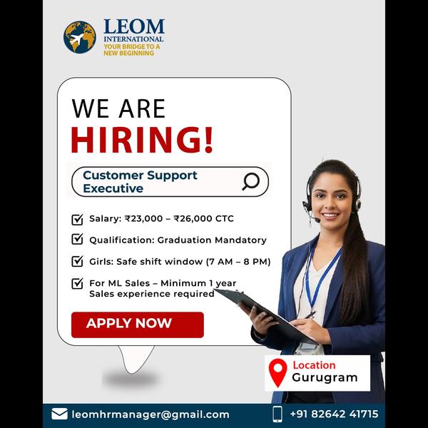 Hiring – Customer Support