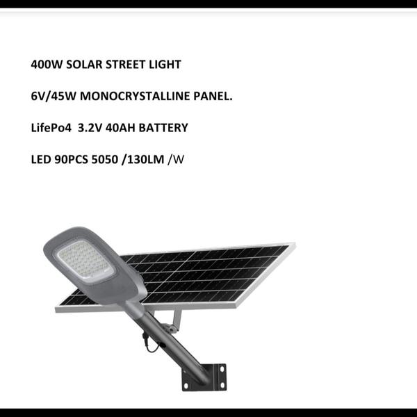 400Watts semi integrated solar