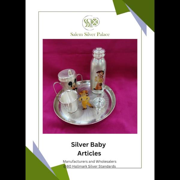 Silver ArticlesSilver baby SetSilver Sipper - 