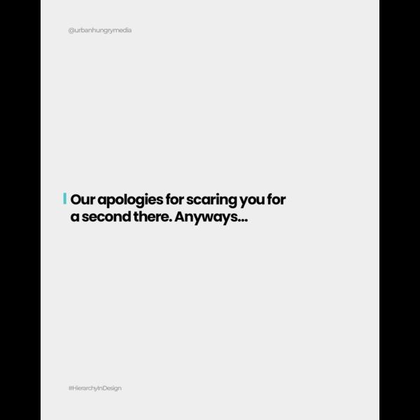 visual hierarchy design strate