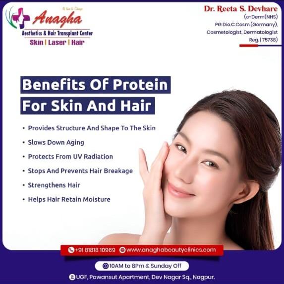 *Benefits Of Protein For Skin And Hair P