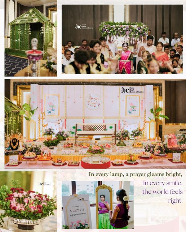 A backdrop inspired by sacred 