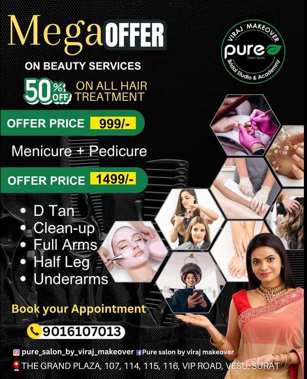 Enjoy 50% off your first service and exp