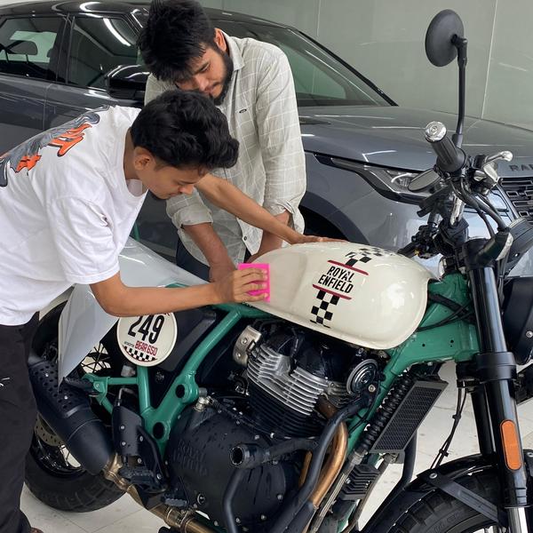 royal enfield gt650 paint prot