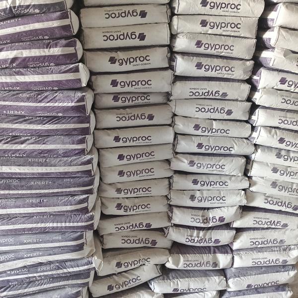 Gyproc xpert gypsum powder 25kg Available moshi Al
