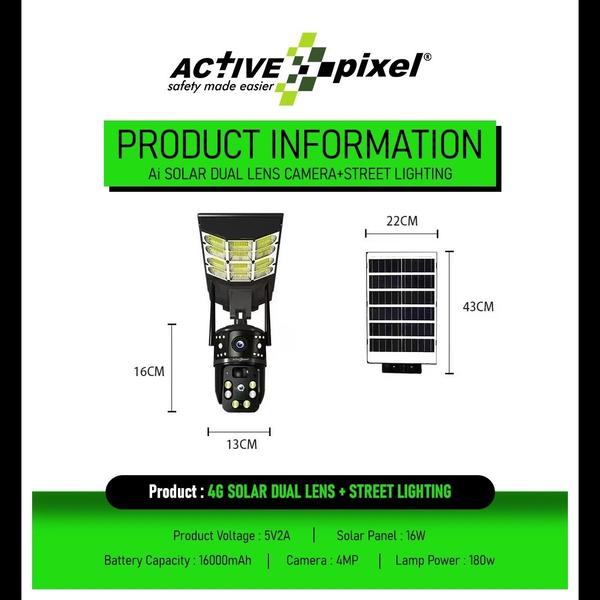 Active Pixel Solar Camera with