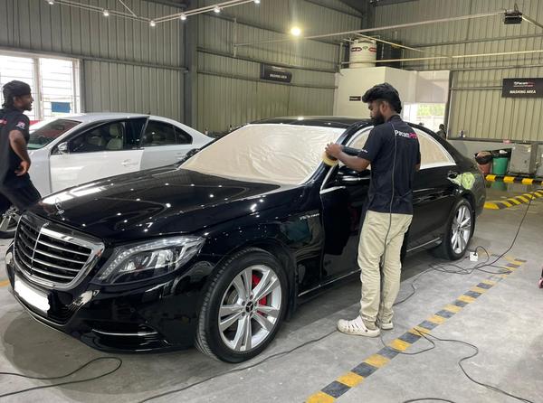 paint correction process befor