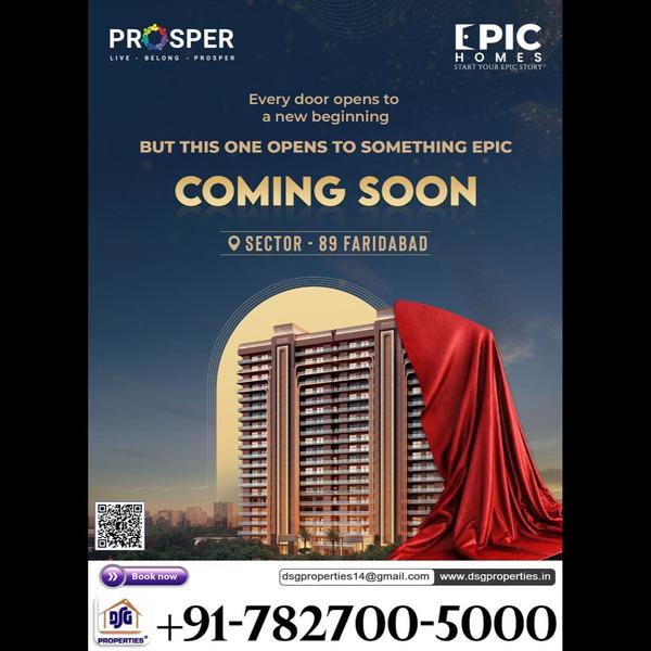 Prosper Epic Homes Faridabad.