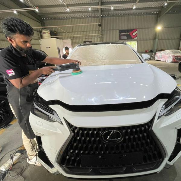 paint correction process befor