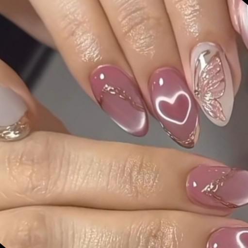 Nail extensions are artificial