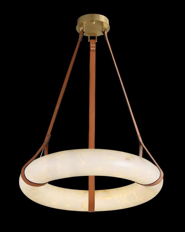 ring hanging light / whit