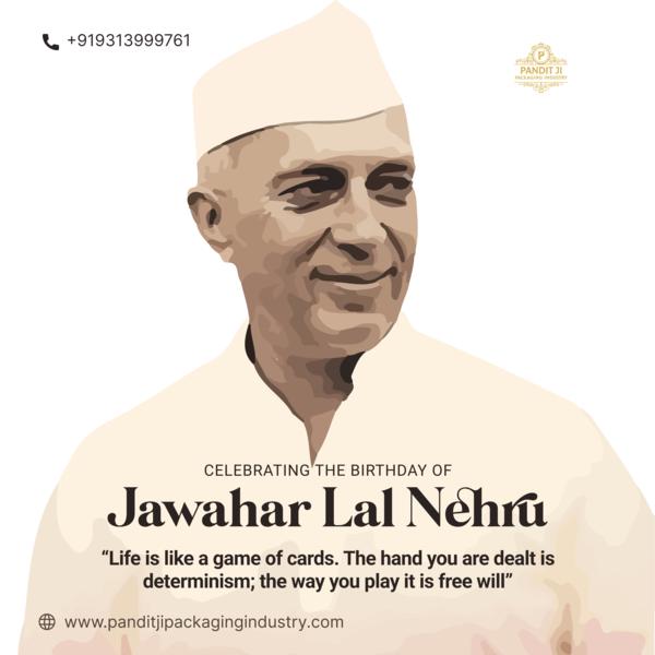 🌹 Remembering Pandit Jawaharlal Nehru, India’s fi