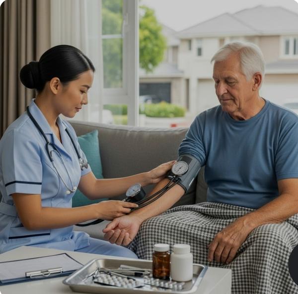 The image depicts a healthcare