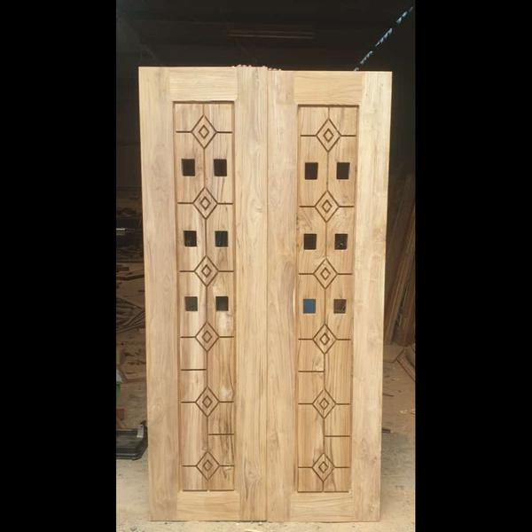 wooden double doors near me