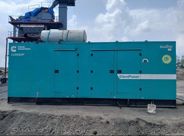 power backup dg set for factor