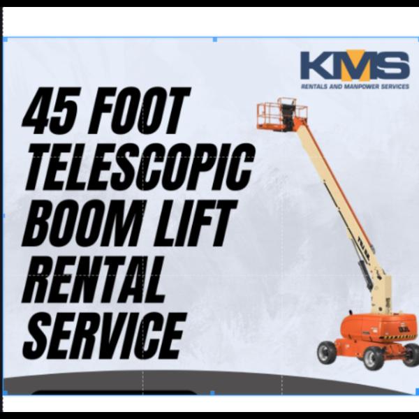 long reach boom lift rental