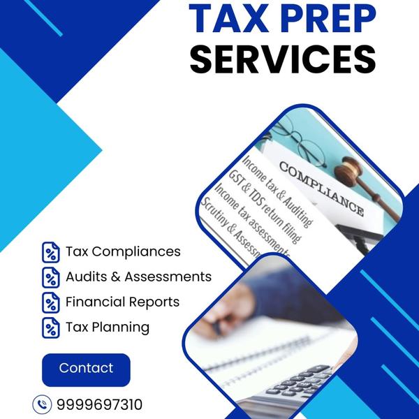 Tax preparation services from 