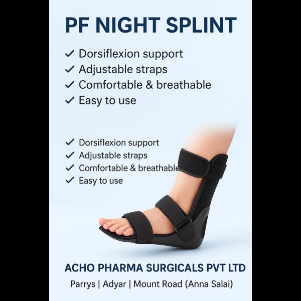 pf night splint in new washerm