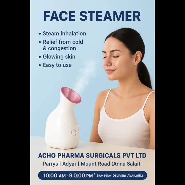 face steamer in mount road